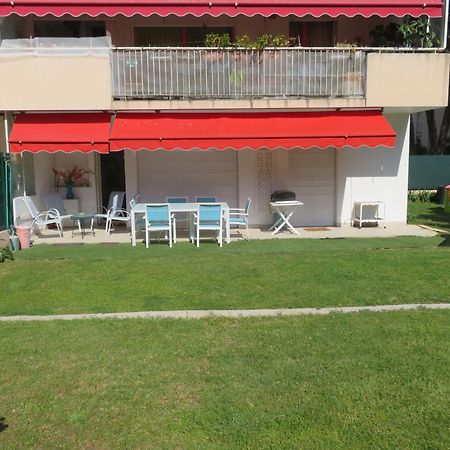 Superbe Rez De Jardin Dans Residence Au Calme Nice Exterior foto